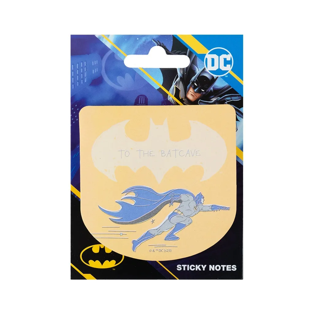 Бумага для заметок Kite с клейким слоем DC Comics 70х70 мм, 50 листов (DC23-298-1)