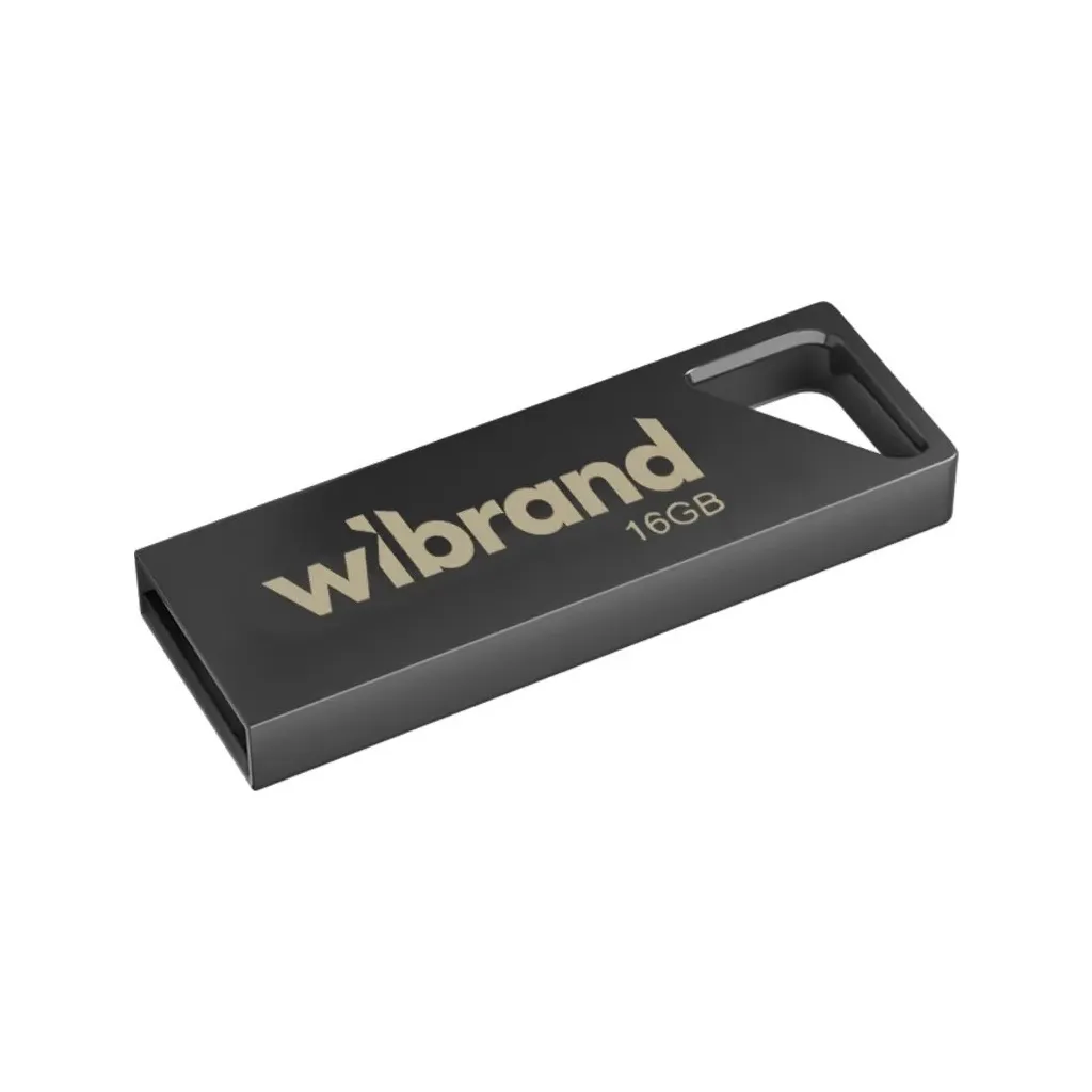 Флеш память USB Wibrand USB 2.0 Stingray 16Gb Grey (WI2.0/ST16U5G)