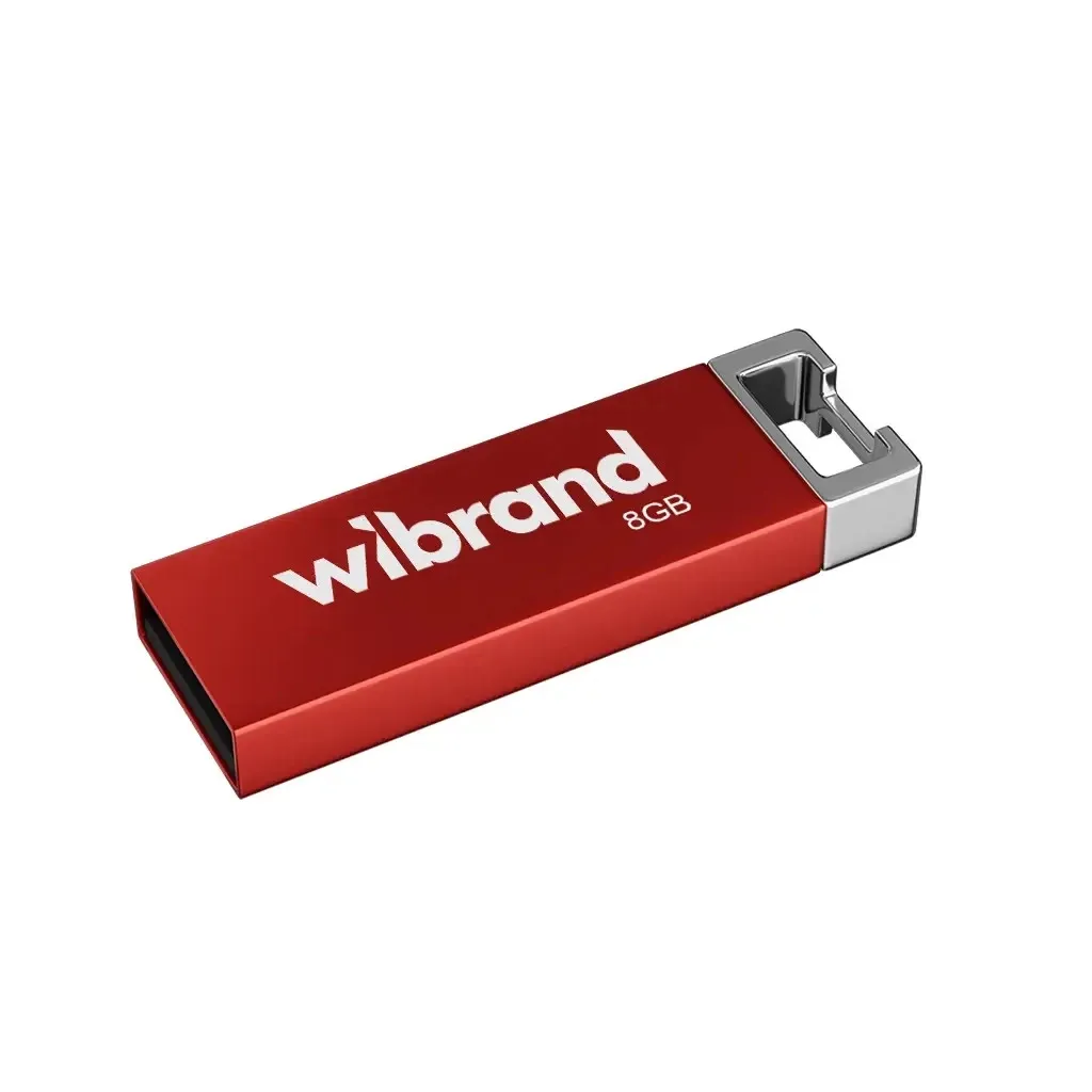 Флеш пам'ять USB Wibrand USB 2.0 Chameleon 8Gb Red (WI2.0/CH8U6R)