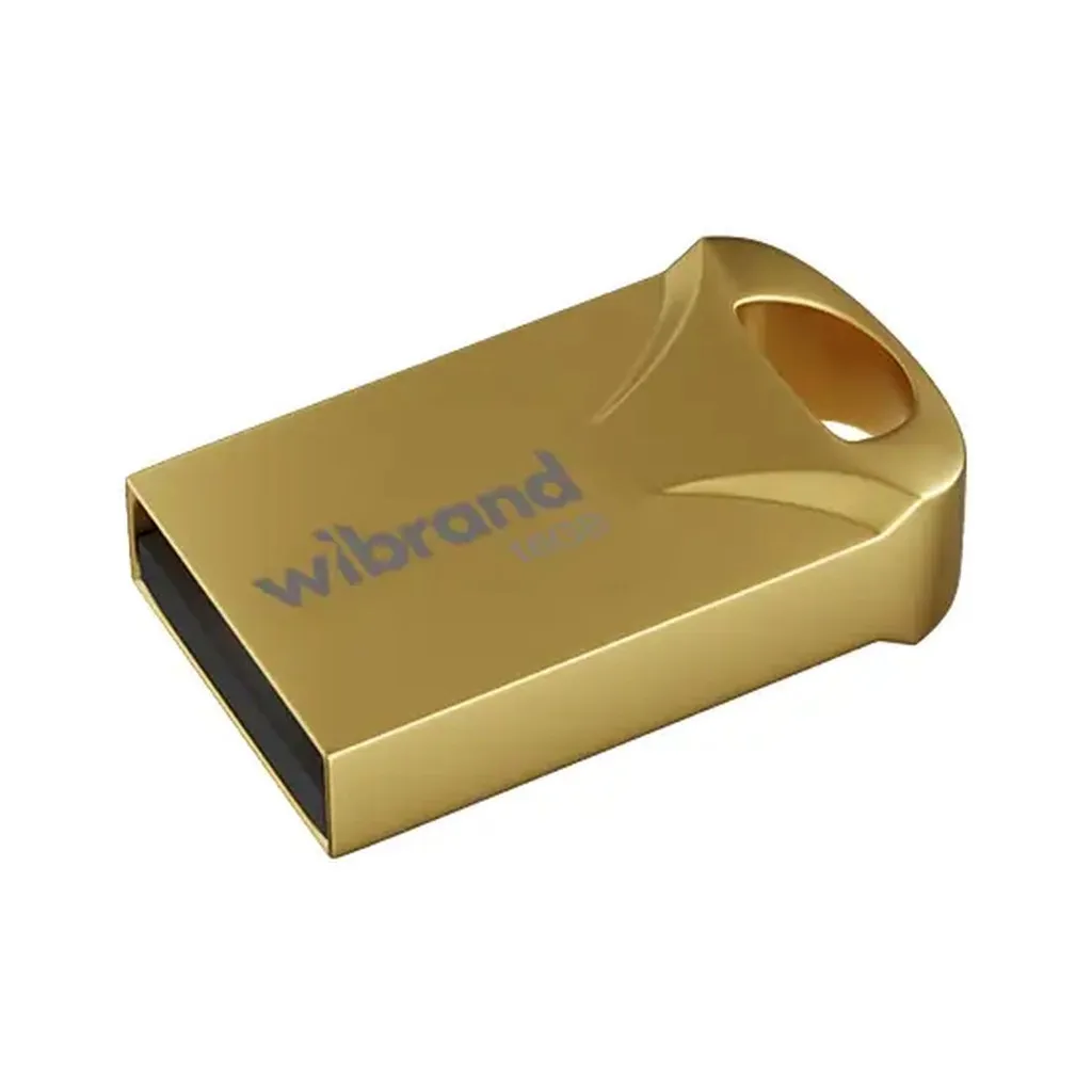 Флеш память USB Wibrand USB 2.0 Hawk 16Gb Gold (WI2.0/HA16M1G)