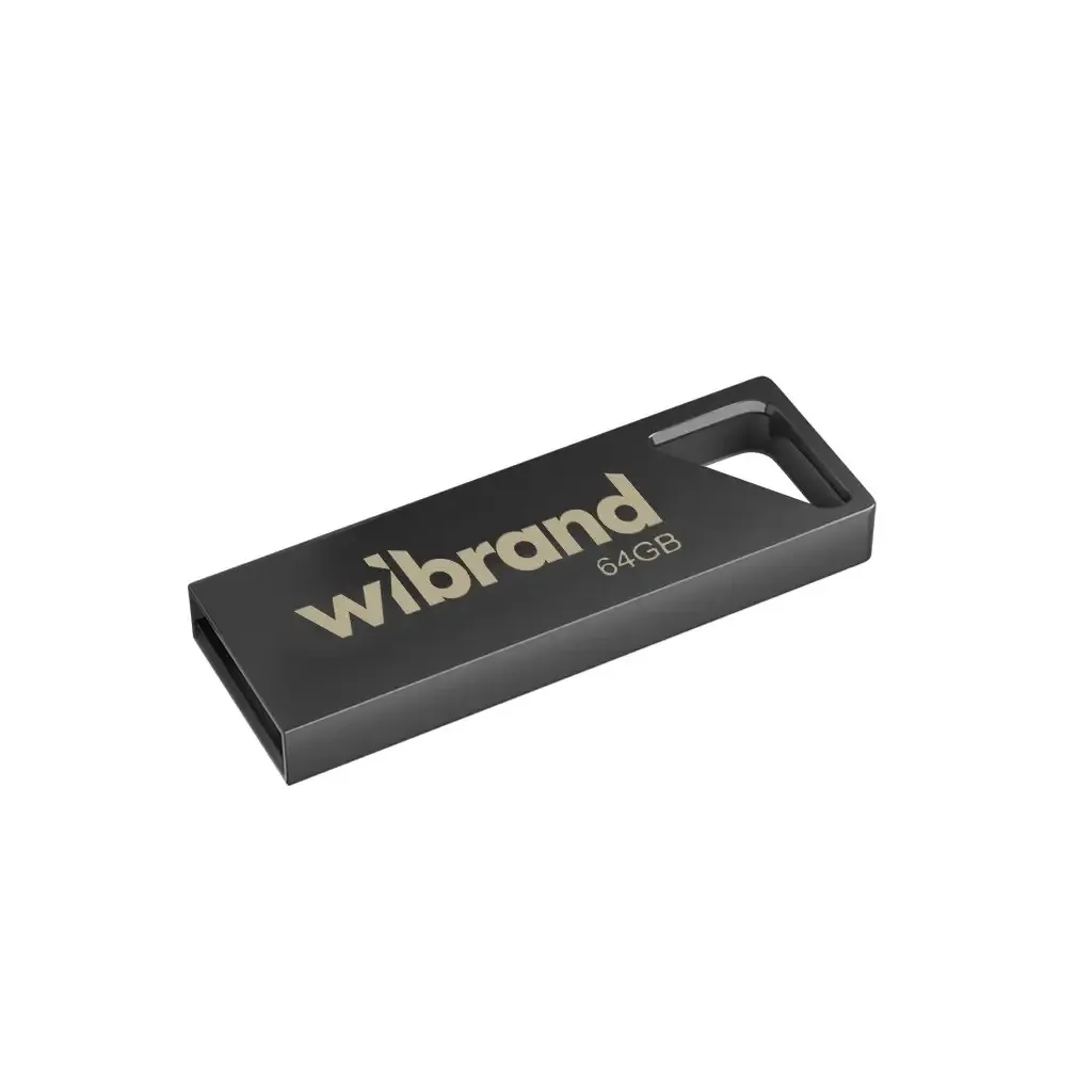 Флеш пам'ять USB Wibrand USB 2.0 Stingray 64Gb Grey (WI2.0/ST64U5G)