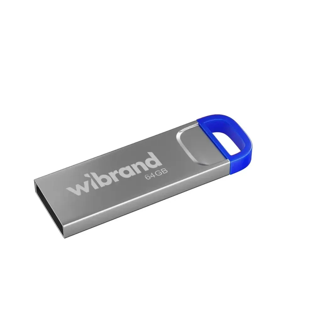 Флеш память USB Wibrand USB 2.0 Falcon 64Gb Blue (WI2.0/FA64U7U)