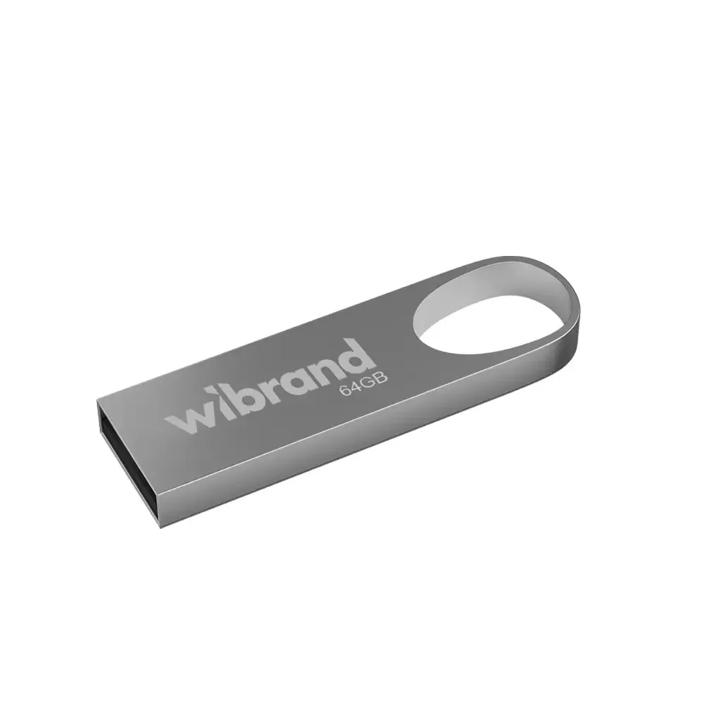 Флеш память USB Wibrand USB 2.0 Irbis 64Gb Silver (WI2.0/IR64U3S)