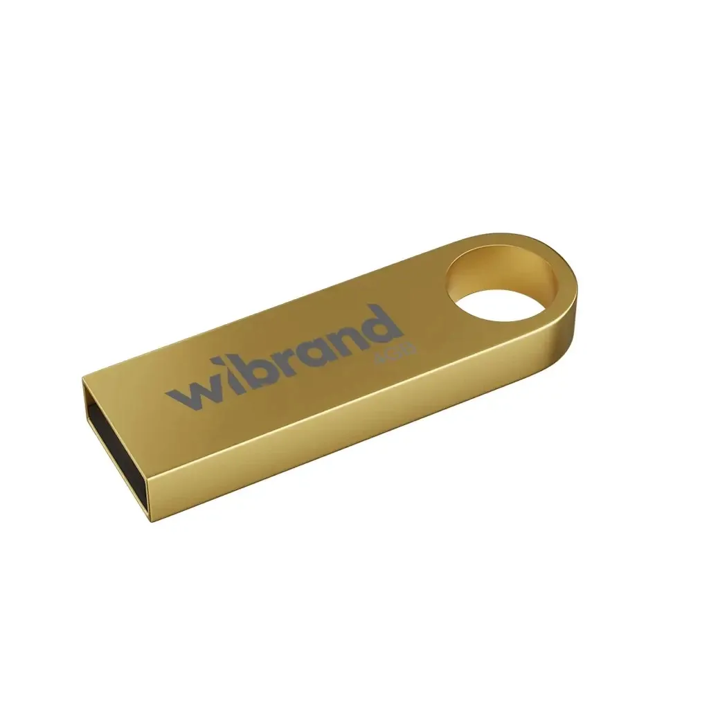 Флеш память USB Wibrand USB 2.0 Puma 4Gb Gold (WI2.0/PU4U1G)