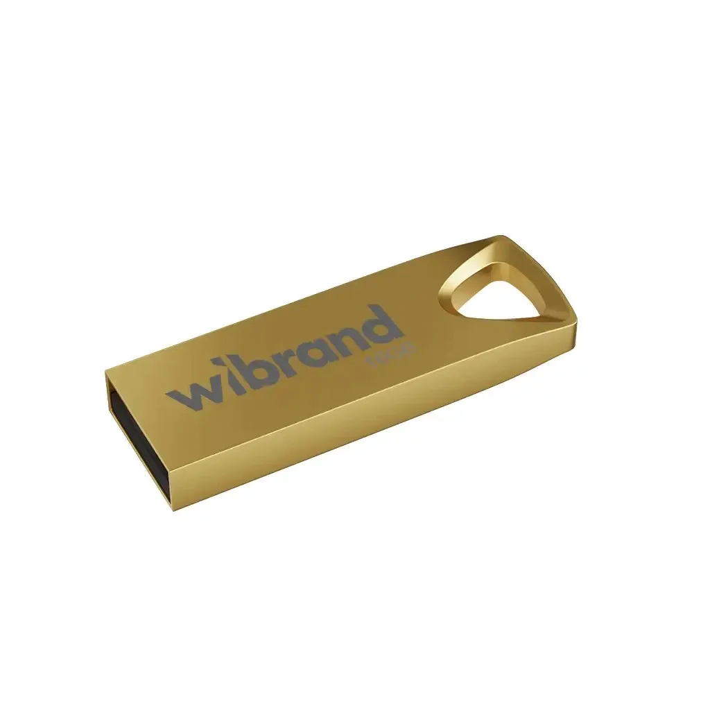 Флеш память USB Wibrand USB 2.0 Taipan 16Gb Gold (WI2.0/TA16U2G)