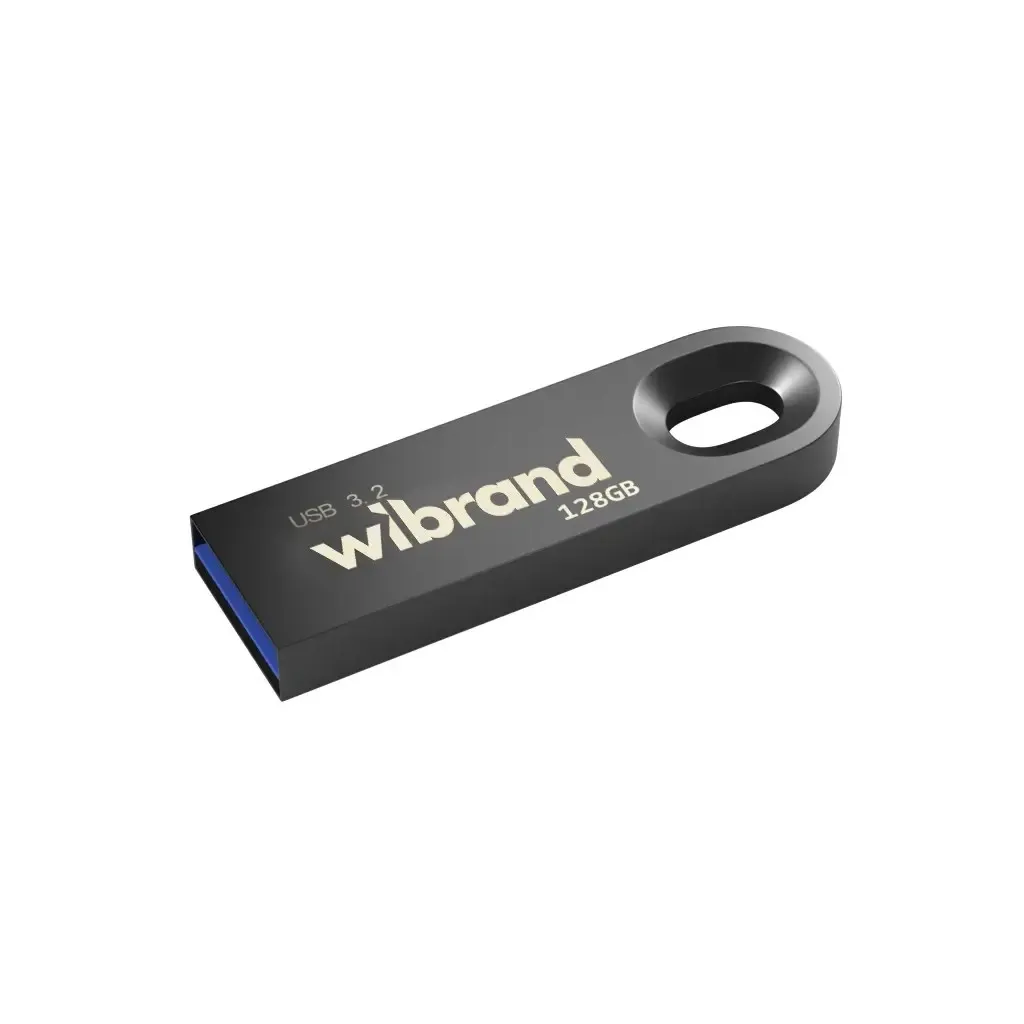 Флеш память USB Wibrand USB 3.2 Gen1 Eagle 128GB Grey (WI3.2/EA128U10G)