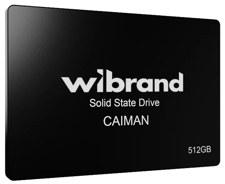 SSD накопитель Wibrand Caiman 512GB 2.5" SATAIII Bulk (WI2.5SSD/CA512GB)