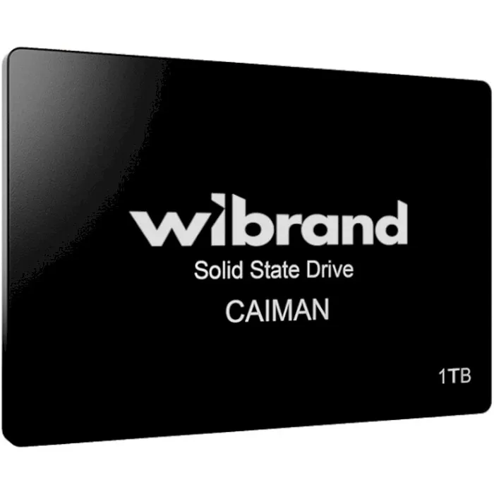 SSD накопитель Wibrand Caiman 1TB 2.5" SATAIII Standard (WI2.5SSD/CA1TBST)