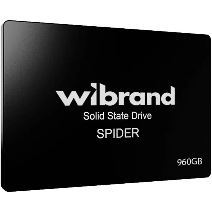 SSD накопичувач Wibrand Spider 960GB 2.5" SATAIII Standard (WI2.5SSD/SP960GBST)