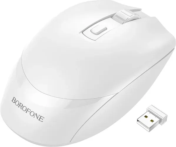 Мишка BOROFONE BG7 White (BG7W)