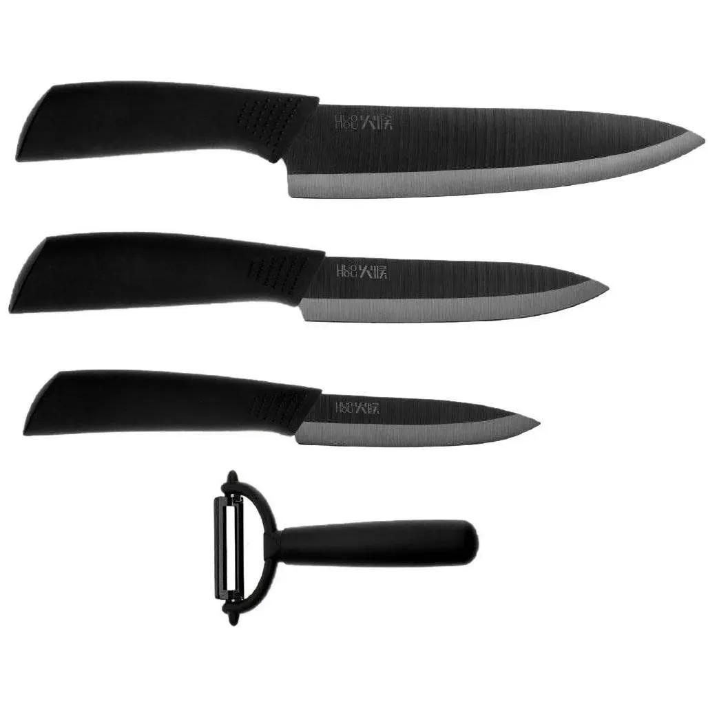 Набор ножей Xiaomi HuoHou Nano Ceramic Knifes Set 4 pcs (HU0010)