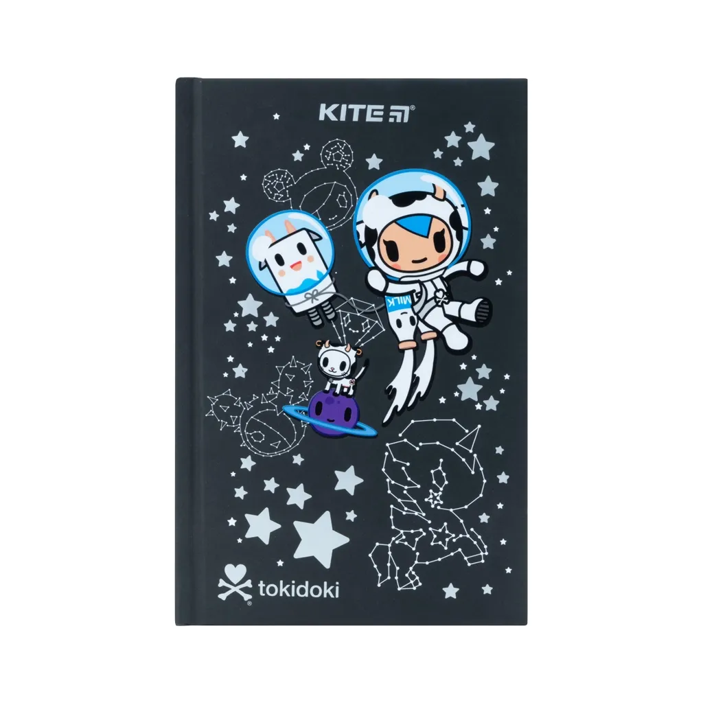 Записна книга Kite А6 tokidoki, 80 аркушів, клітинка (TK22-199-1)