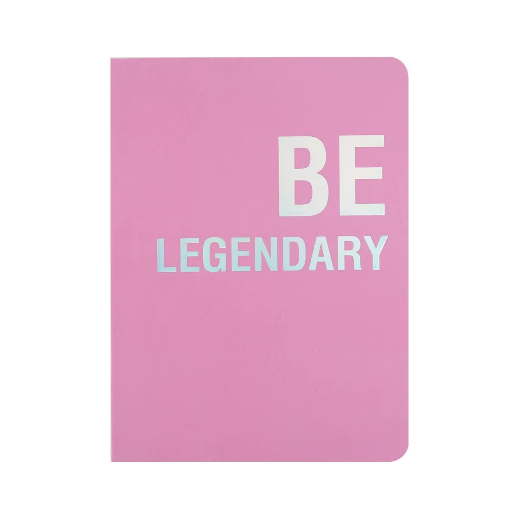 Записна книга Axent Motivation Be legendary A5 у клітинку 80 аркушів (8700-6-A)