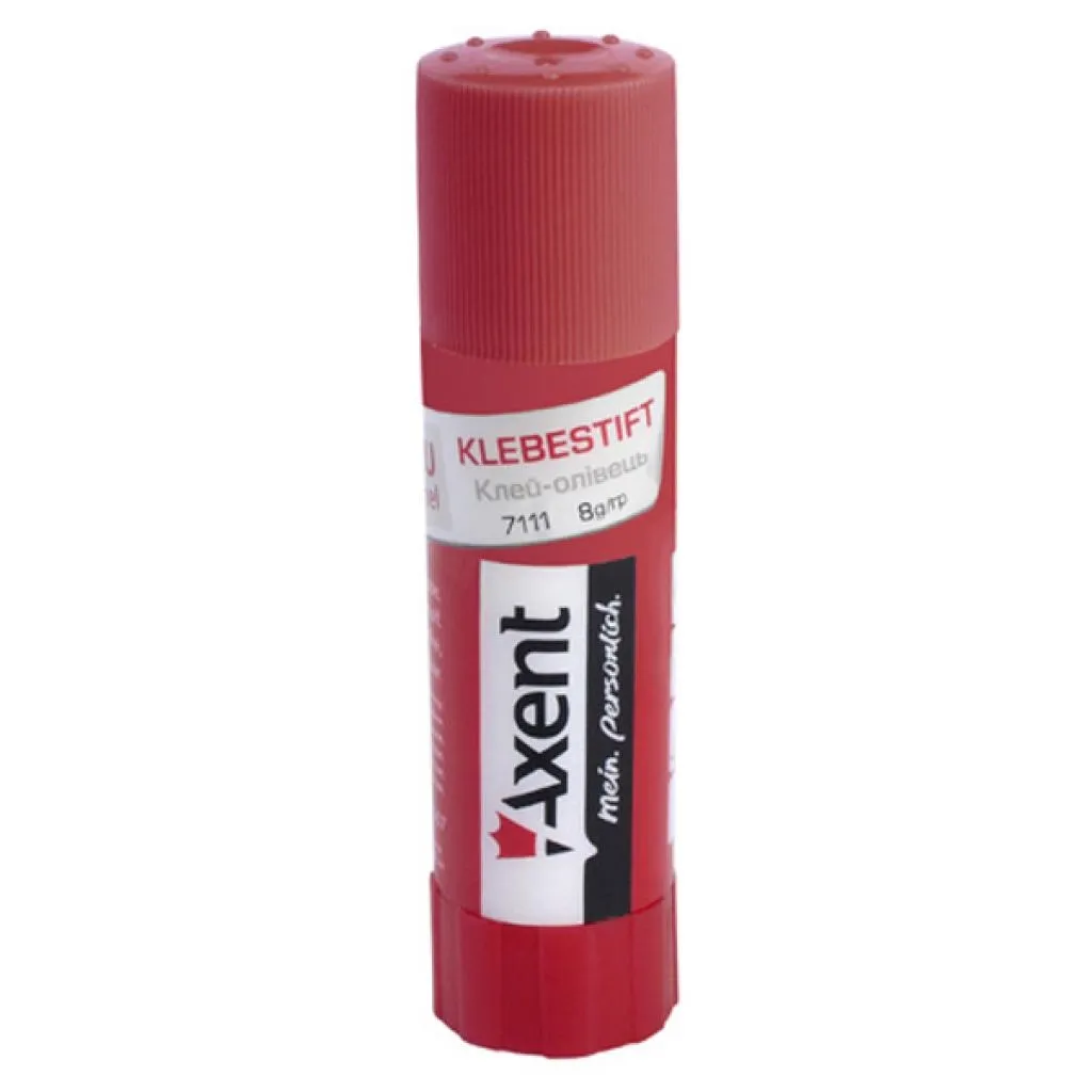  Axent Glue stick PVP, 8 g (display) (7111-А)