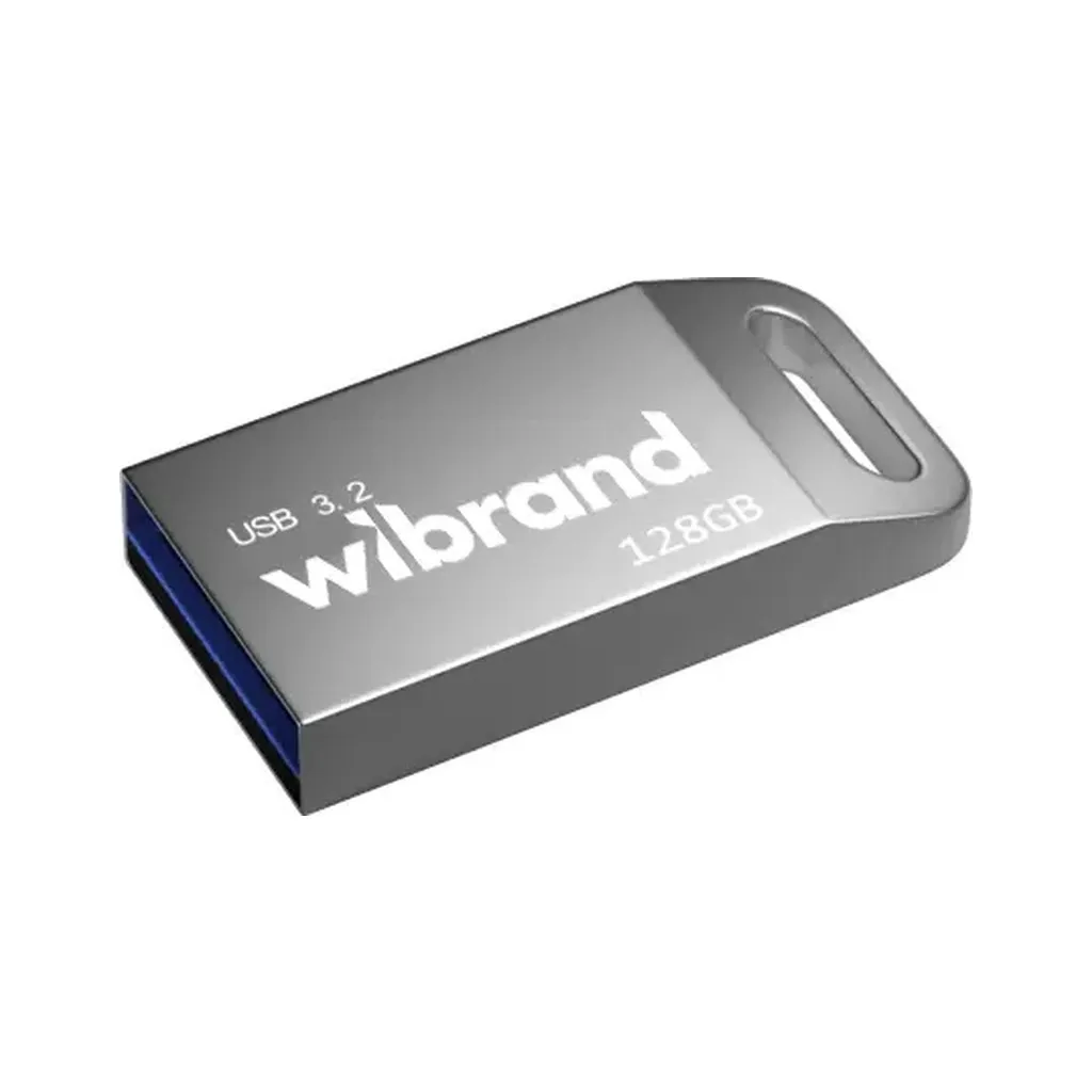 Флеш память USB Wibrand 128GB Ant Silver USB 3.2 Gen 1 (USB 3.0) (WI3.2/AN128M4S)