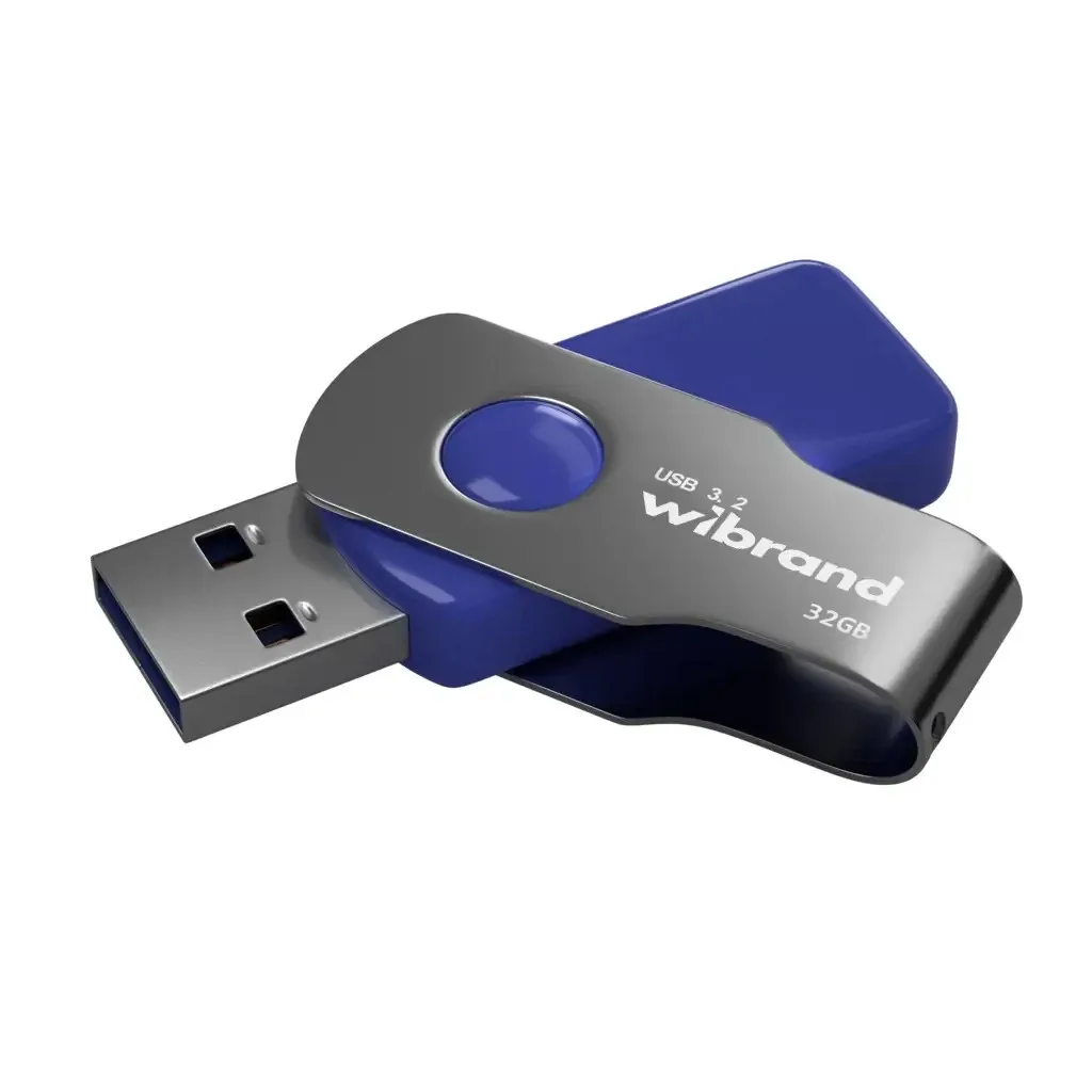 Флеш память USB Wibrand 32GB Lizard Light Blue USB 3.2 Gen 1 (USB 3.0) (WI3.2/LI32P9LU)