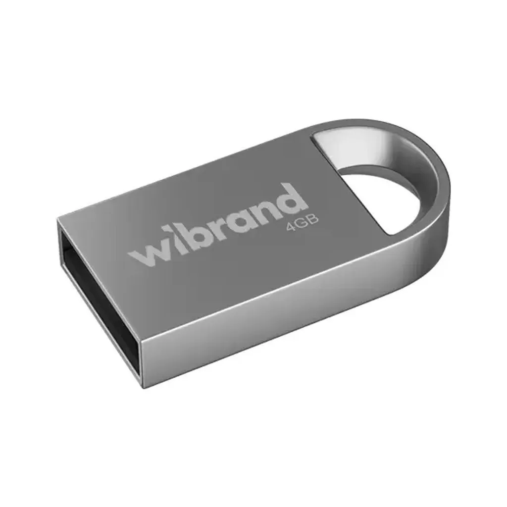 Флеш пам'ять USB Wibrand 4GB lynx Silver USB 2.0 (WI2.0/LY4M2S)