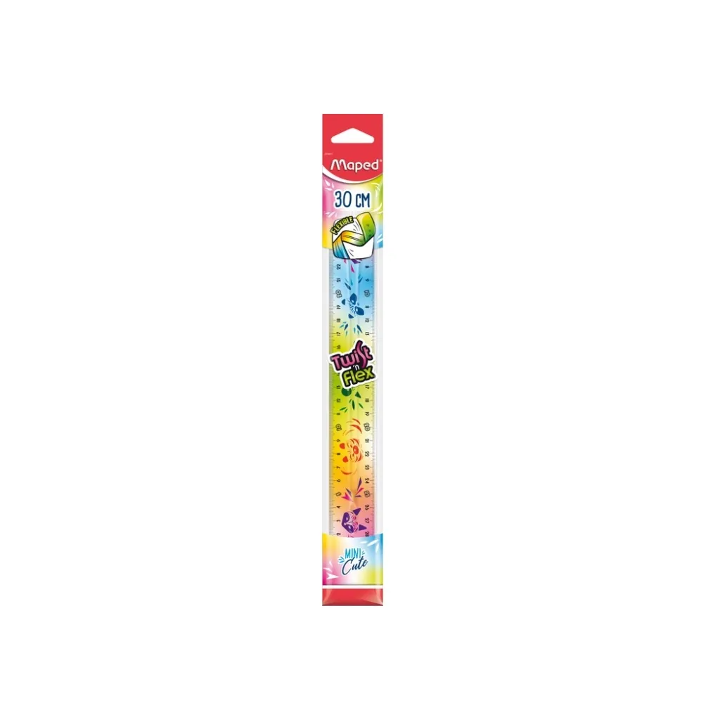 Линейка Maped MINI CUTE TWISTNFLEX 30см в блистере (MP.279317)