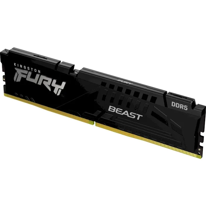 Оперативная память Kingston FURY 16 GB DDR5 6800 MHz Beast Black (KF568C34BB-16)