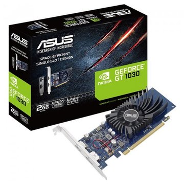 Відеокарта Asus PCI-Ex GeForce GT 1030 Low Profile 2GB GDDR5 64Bit (GT1030-2G-BRK)