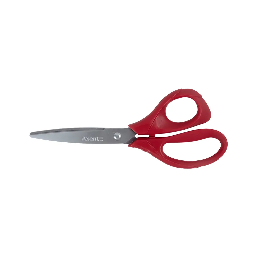 Ножницы Axent Modern, 18 см, красные (6311-06-A)