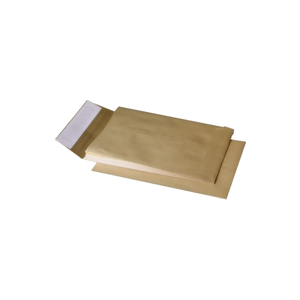 Конверт Куверт В4 (250х353мм) kraft paper, Peel & Seal, sides 40 mm (391157)