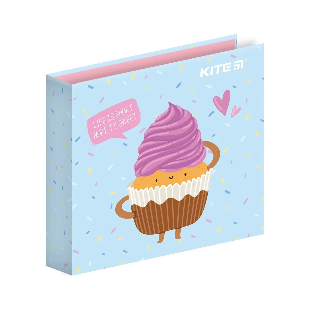 Стикер-закладка Kite набор с клейкой полоской Sweet muffin (K22-477)