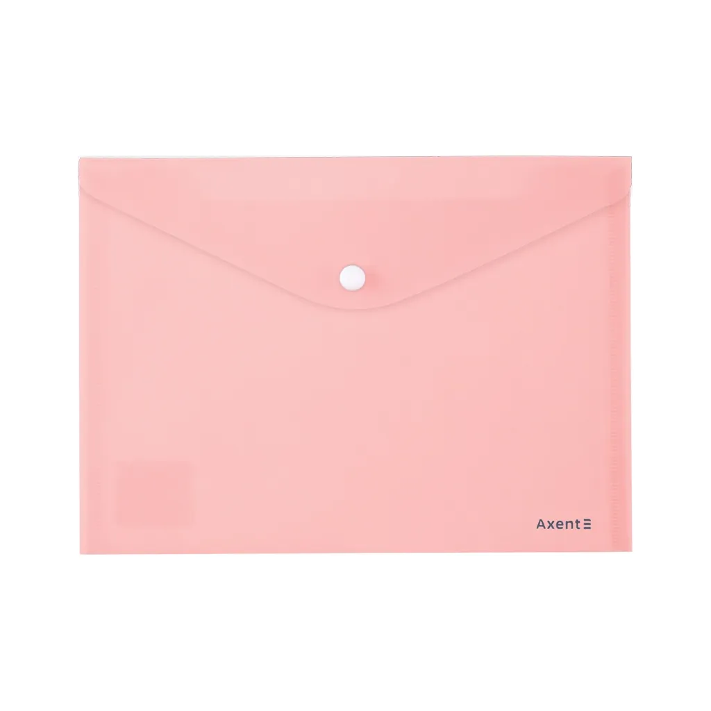 Папка - конверт Axent А5, Pastelini, рожева (1522-10-A)
