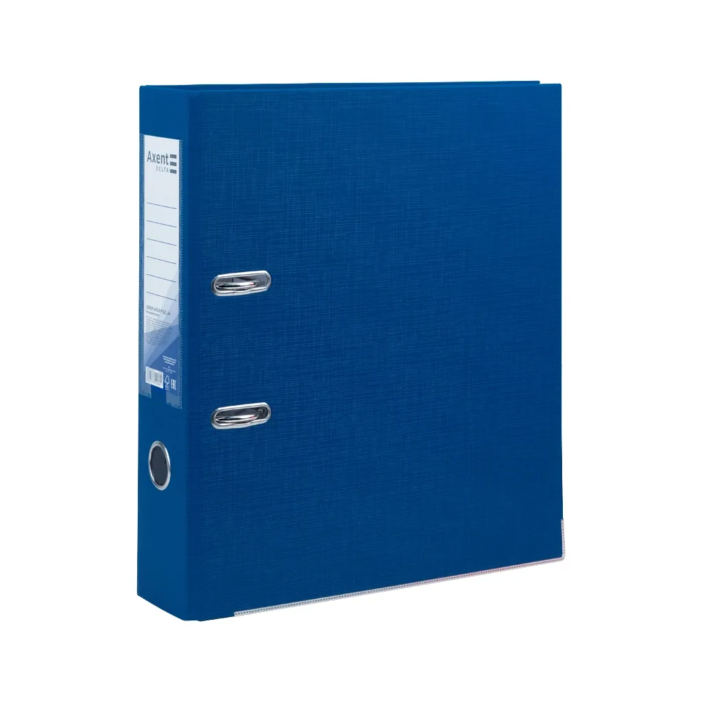 Папка - регистратор Axent 4 PP 7,5 см, собранная, синяя (D1720-02C)