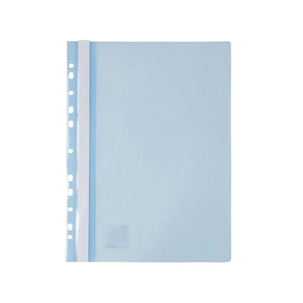 Папка-швидкозшивач Axent А4 з перфорацією 120/150 мкм Світло-блакитна (1318-07-A)