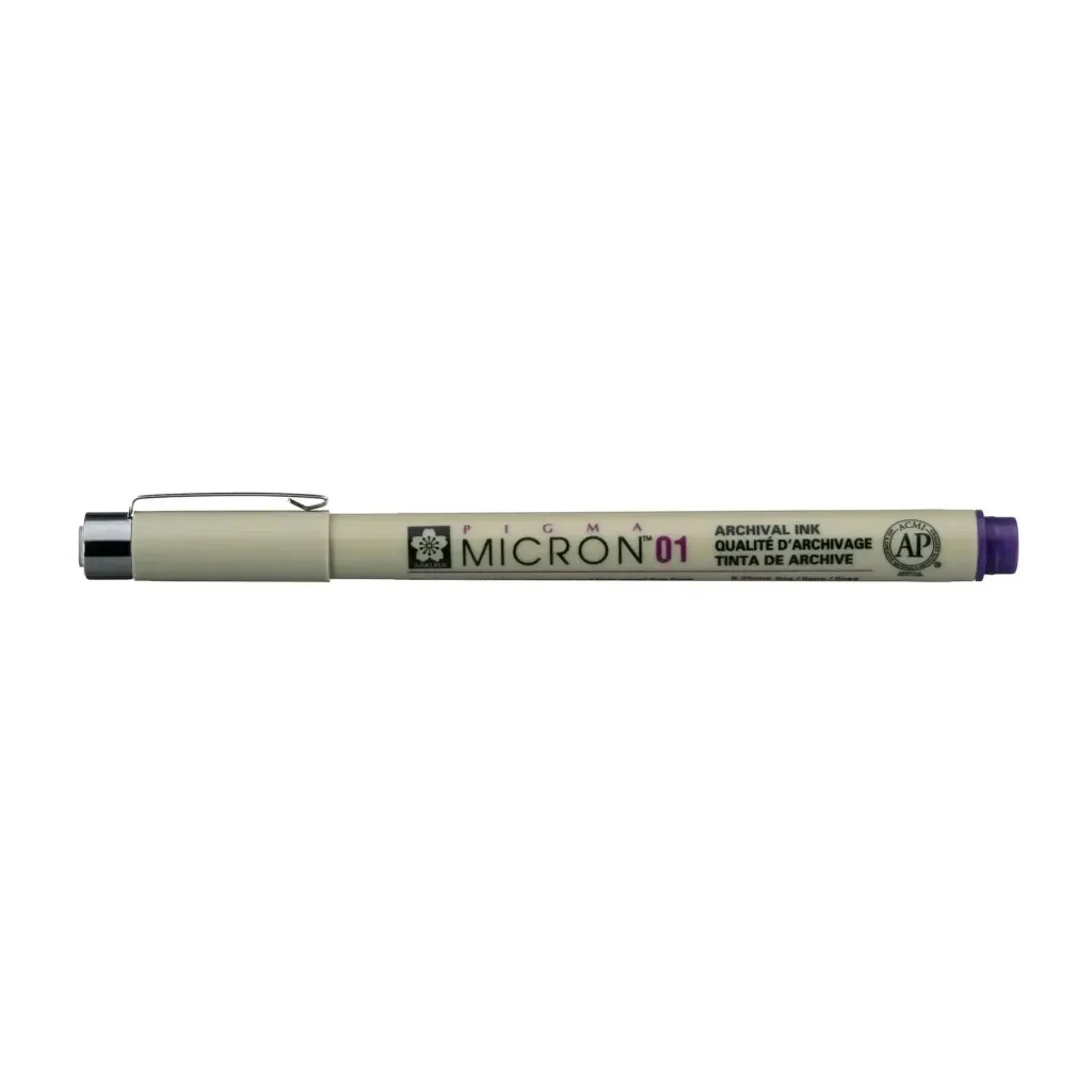Лайнер Sakura Pigma Micron (0.1) 0,25 мм Фіолетовий (084511306332)