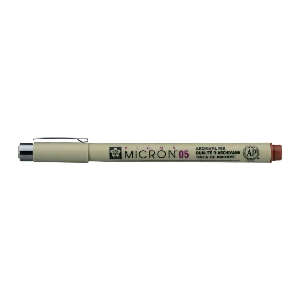  Sakura Pigma Micron (0.5) 0,45 мм Коричневый (084511357839)