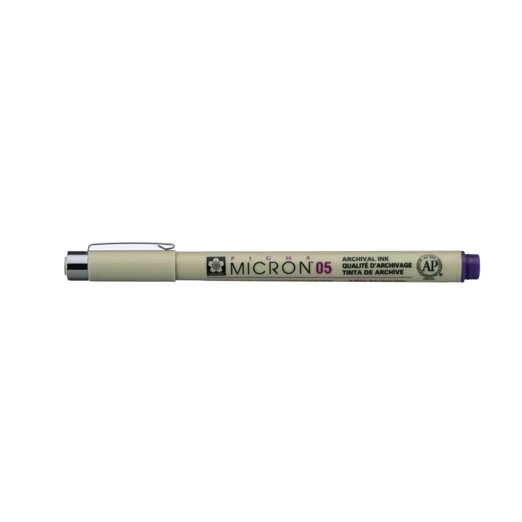  Sakura Pigma Micron (0.5) 0,45 мм Фиолетовый (084511357808)