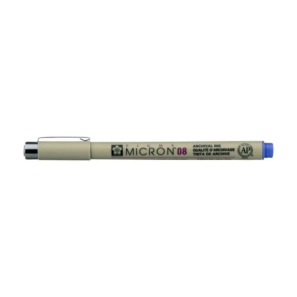  Sakura Pigma Micron (0.8) 0,5 мм Синий (084511318342)