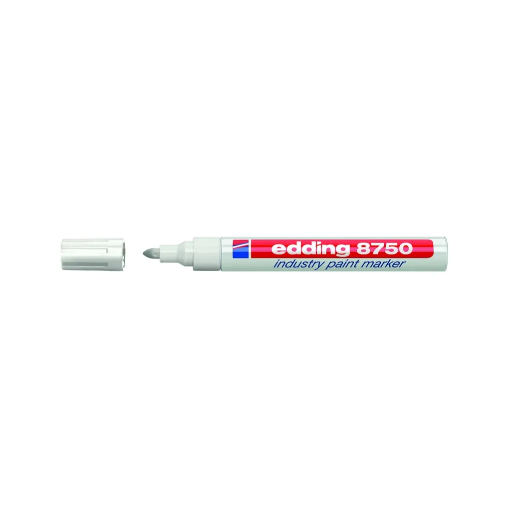  Edding Industry Paint e-8750 2-4мм(for dusty surfaces) white (e-8750/011)