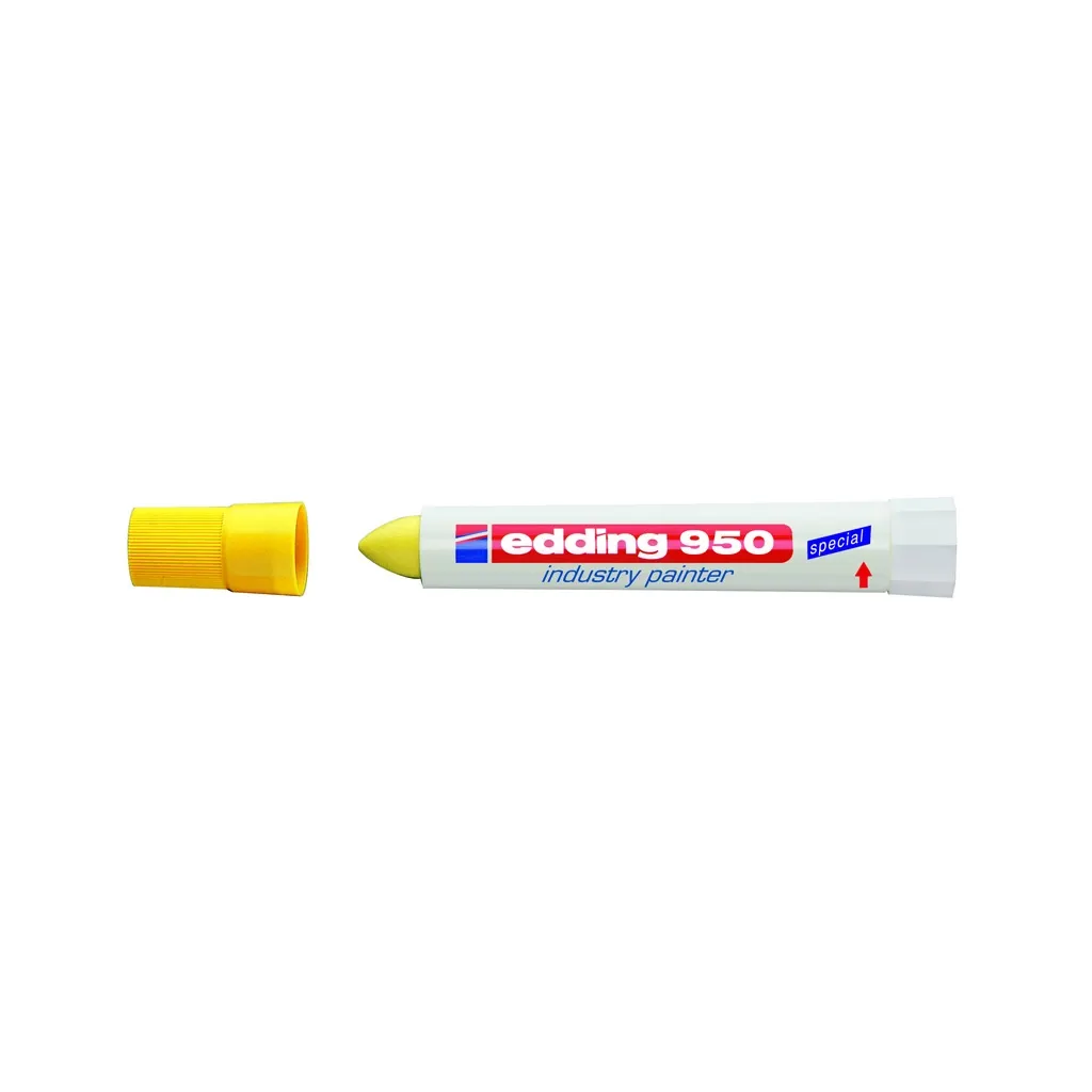 Маркер Edding Спеціальний промисловий маркер-паста Industry Painter 950 10 мм Жовтий (e-950/05)