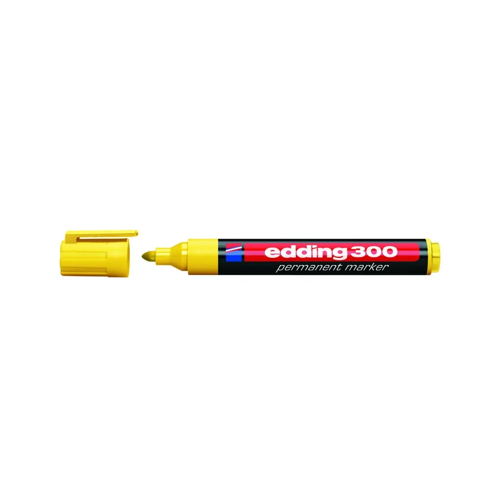  Edding перманентный Permanent 1.5-3 мм Желтый (e-300/05)