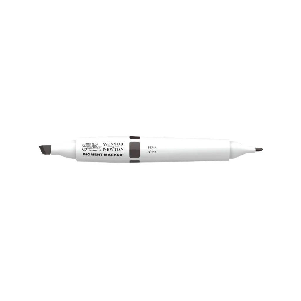  Winsor&Newton двусторонний Pigment marker (609) Сепия (609) Сепия (884955040614)