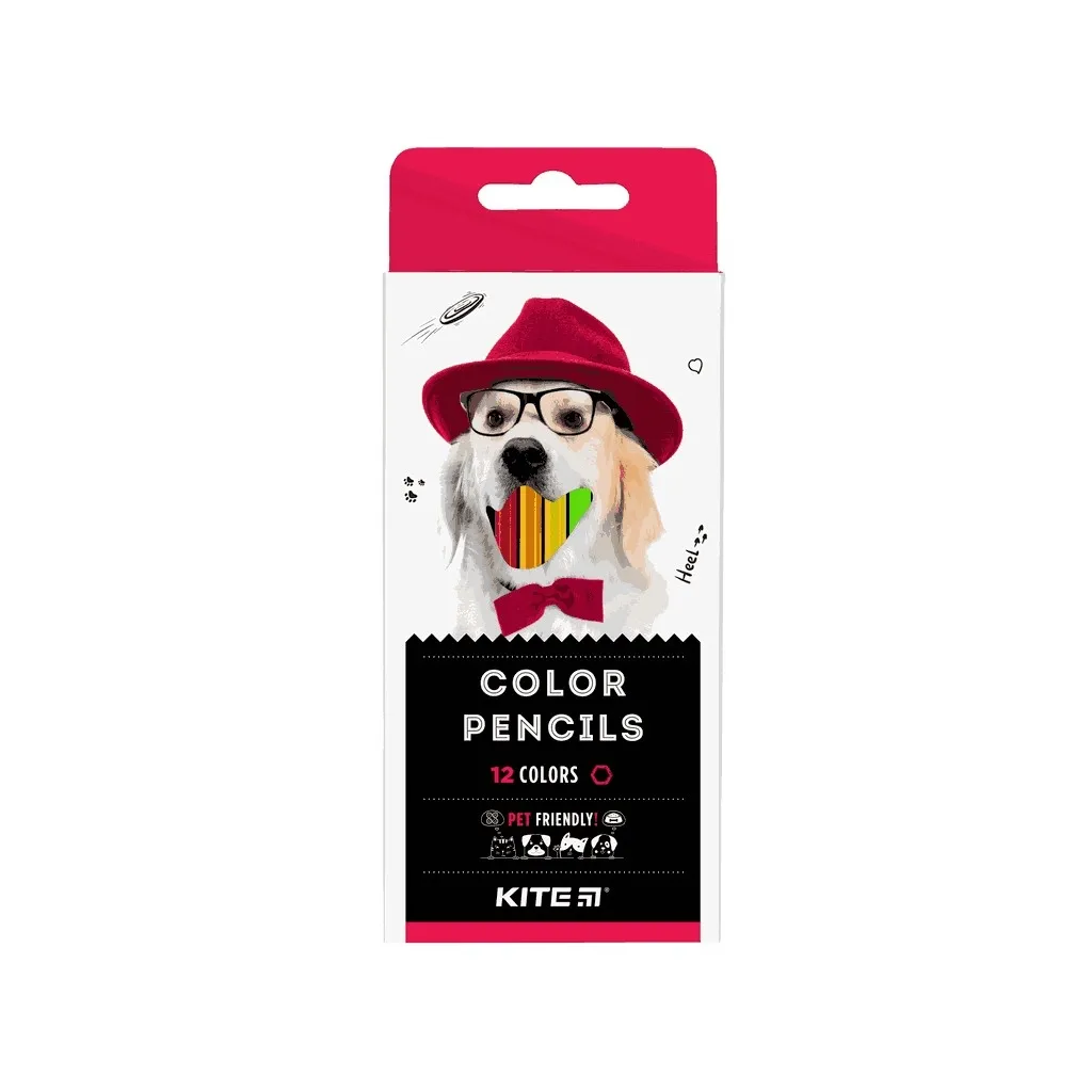 Карандаш цветный Kite Dogs 12 шт (K22-051-1)