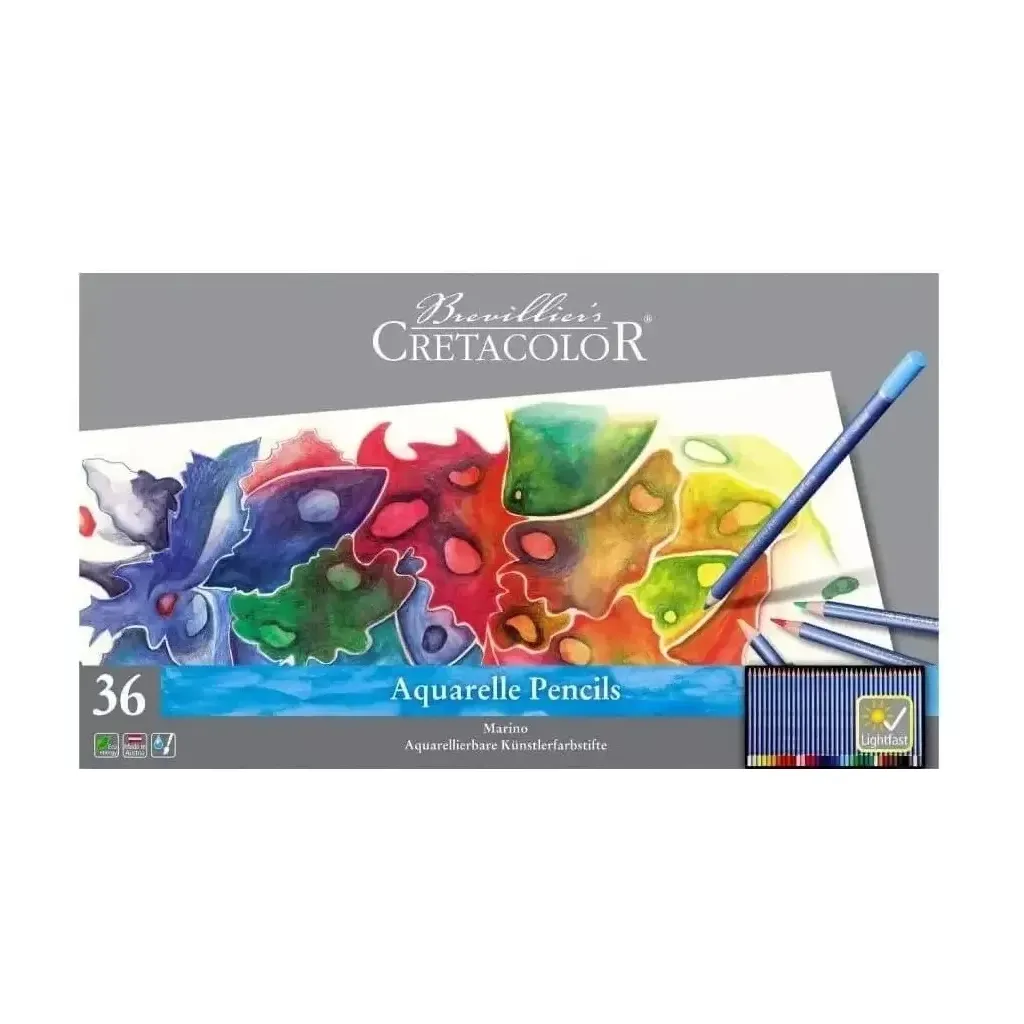 Карандаш цветный Cretacolor Marino акварельные 36 цветов (9002592240360)