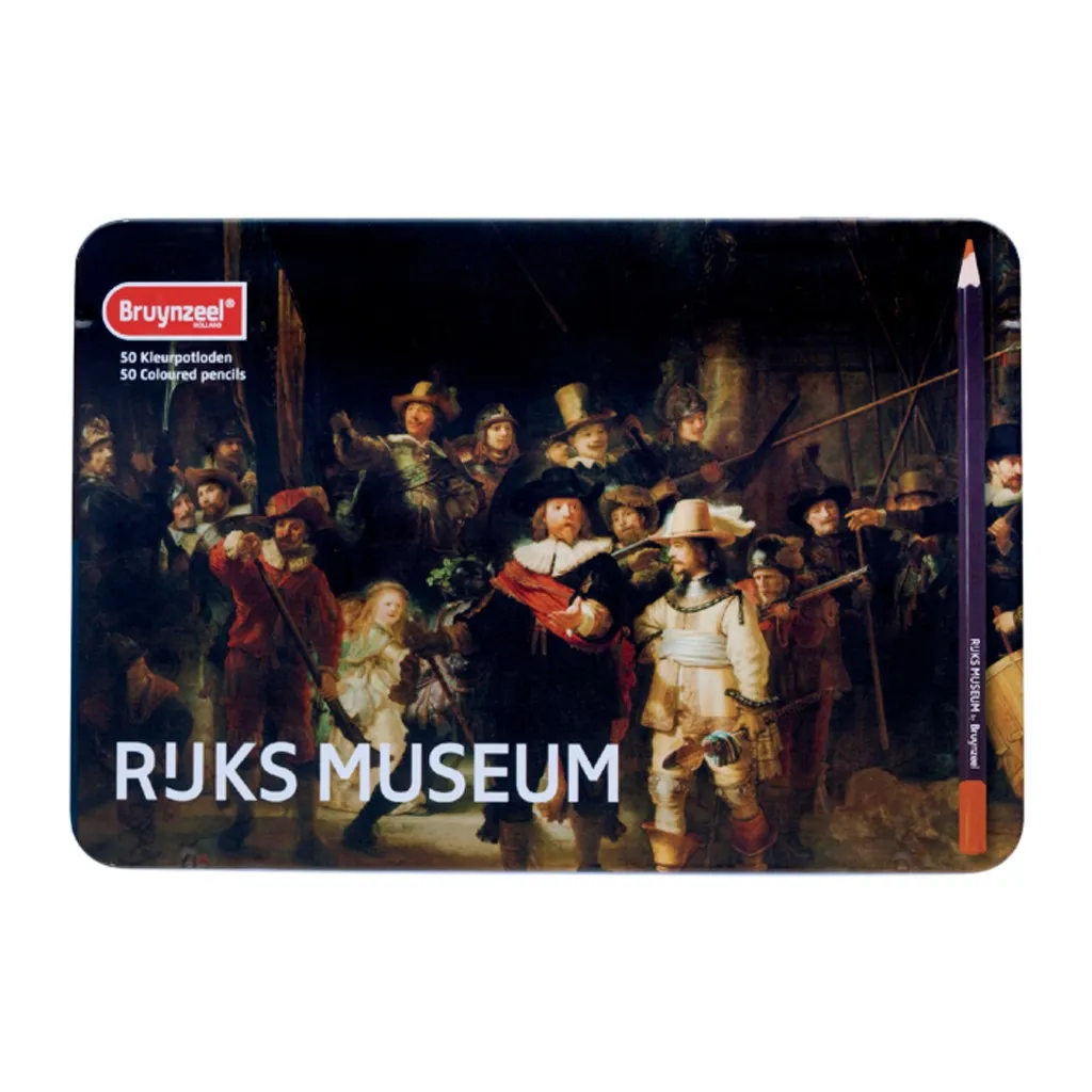 Карандаш цветный Bruynzeel DUTCH MASTERS, Ночная стража, Рембрандт, 50 шт. (8712079413675)