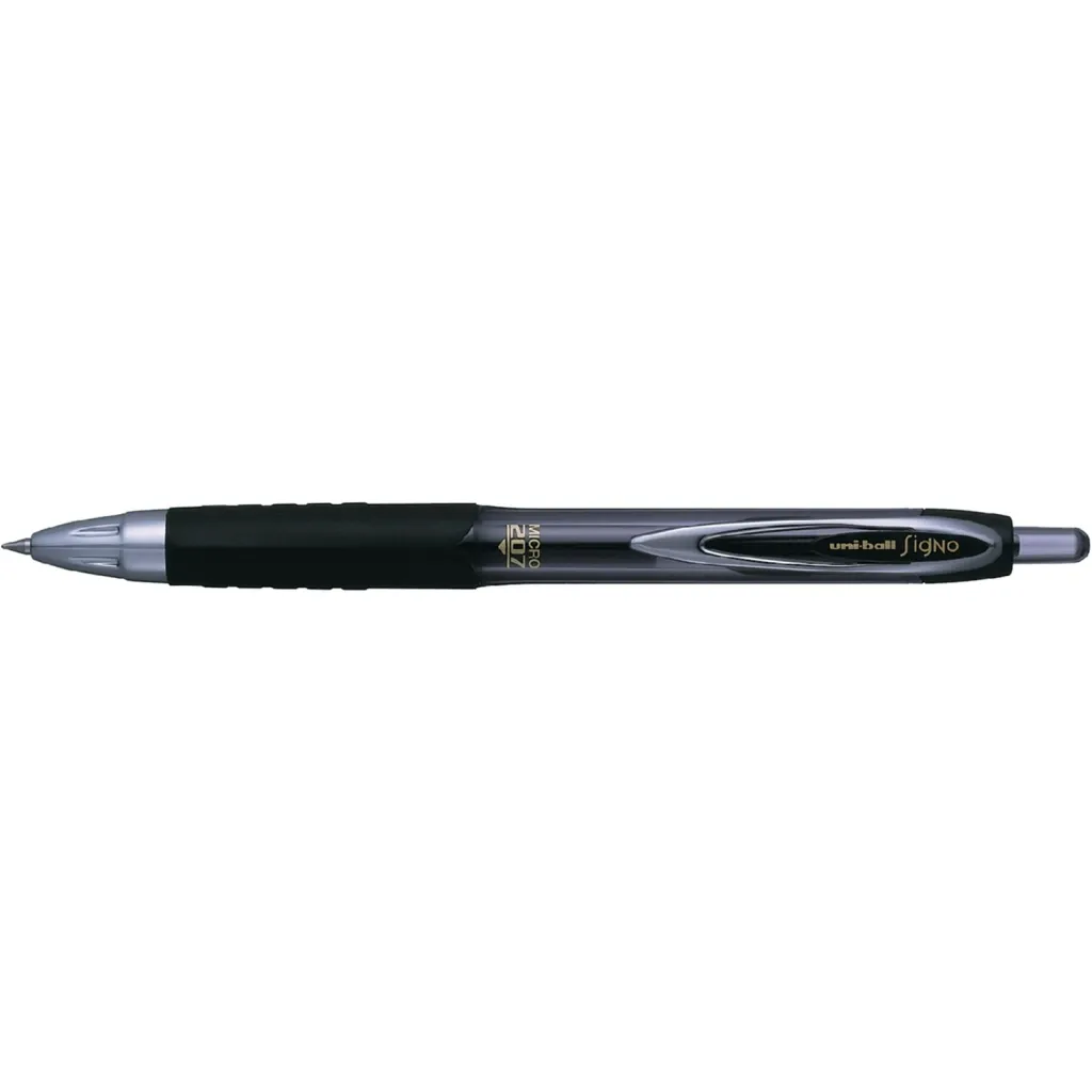 Ручка гелевая UNI автоматическая Signo 207 черный 0,5 мм (UMN-207.(05).Black)