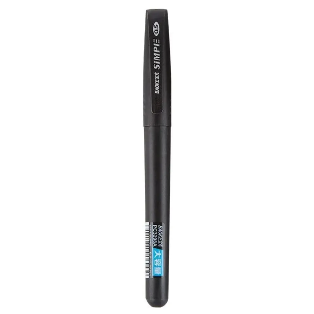 Ручка гелевая Baoke Simple 0.5 мм, черный (PEN-BAO-PC3298A-B)