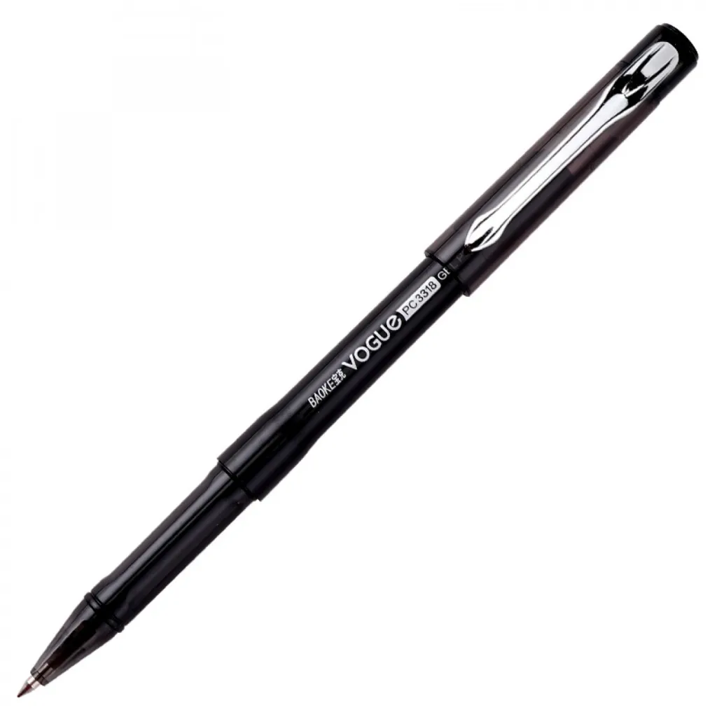 Ручка гелевая Baoke Vogue 0.5 мм, черный (PEN-BAO-PC3318-B)