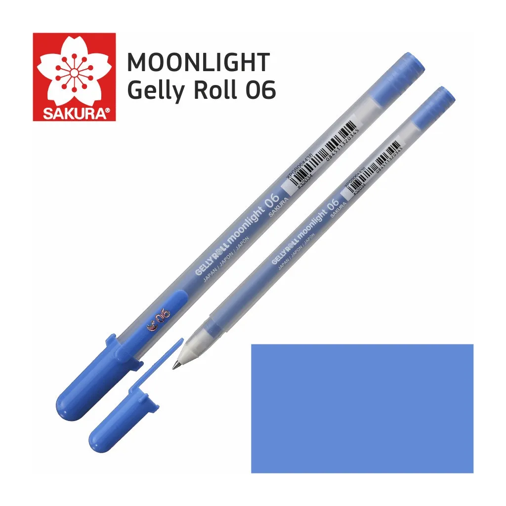 Ручка гелевая Sakura MOONLIGHT Gelly Roll 06, Ультрамарин (084511320345)