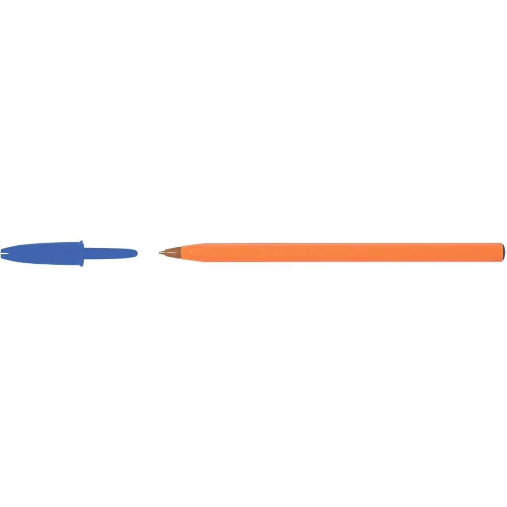 Ручка кулькова Bic Orange, синя, 4шт в блістері (bc8308521)