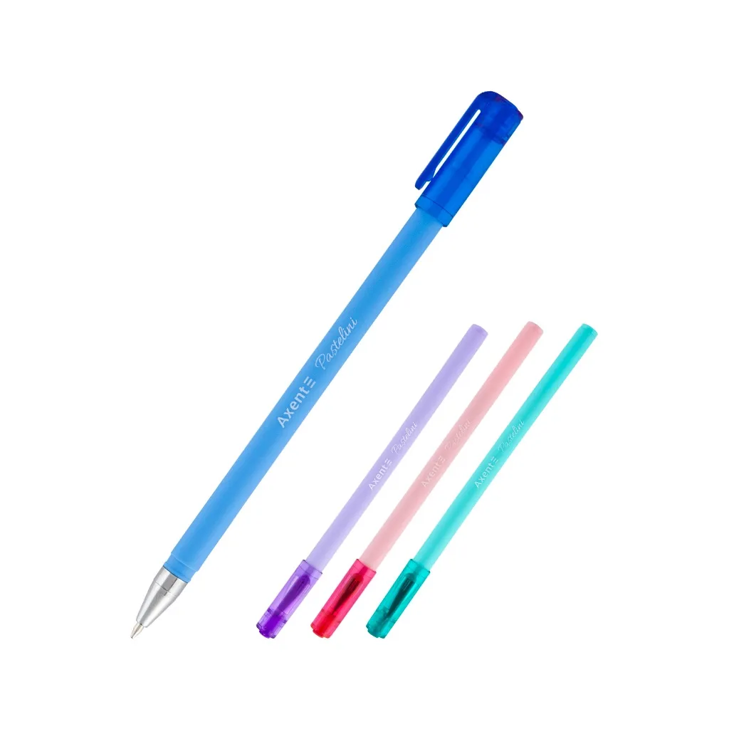 Ручка шариковая Axent Pastelini Синяя 0.7 мм (AB1083-02-A)