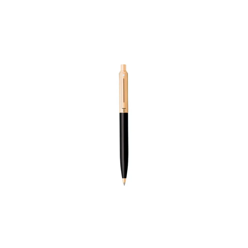 Ручка шариковая Sheaffer SENTINEL Signature Black/Fluted Gold GT BP (Sh907625)