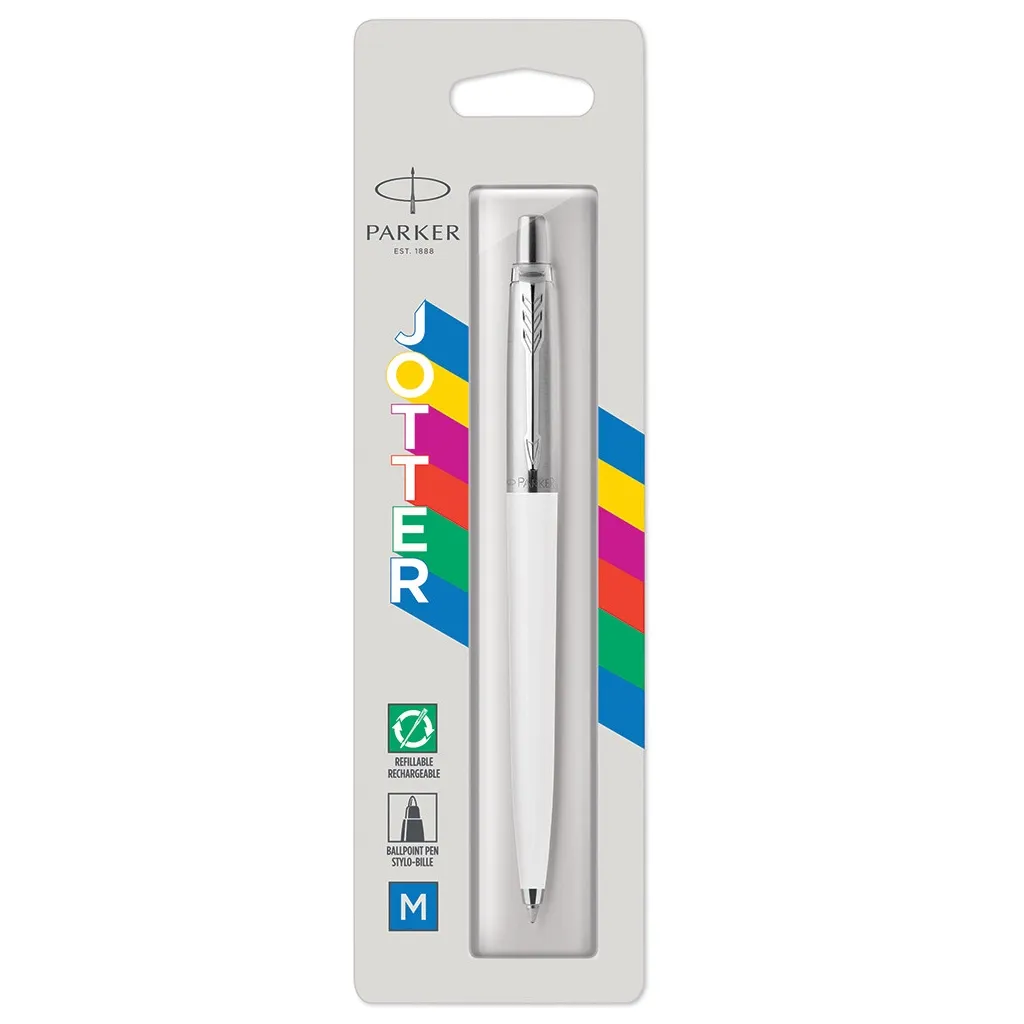 Ручка кулькова Parker JOTTER 17 Original White CT BP блістер (15 036)