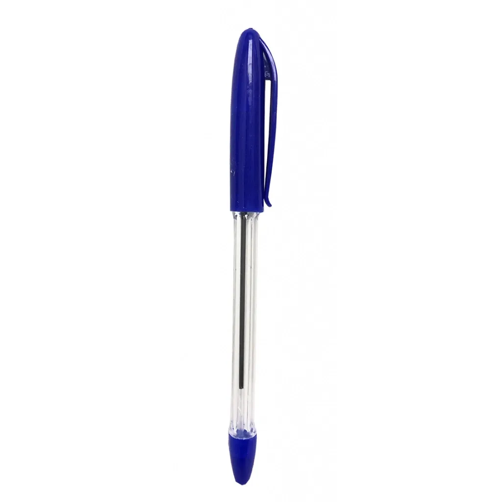 Ручка шариковая H-Tone 0,7мм, с гриппом, синяя, уп. 50 шт (PEN-HT-JJ201307-BL)